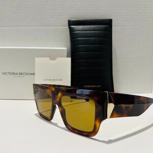 Authentic Victoria Beckham Tortoise Sunglasses - New with Packaging